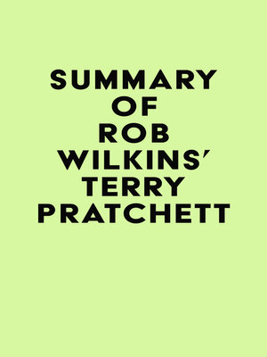 cover image of Summary of Rob Wilkins's Terry Pratchett